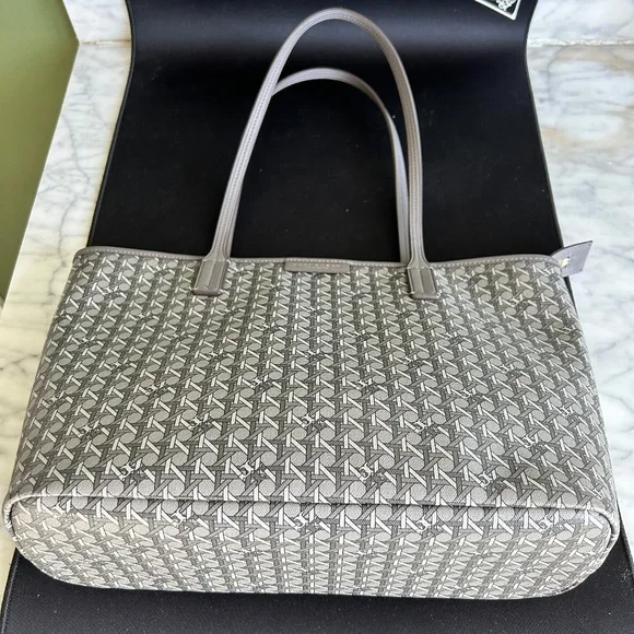 Tory Burch Ever Ready Tote in Silver One Size BRAND NEW